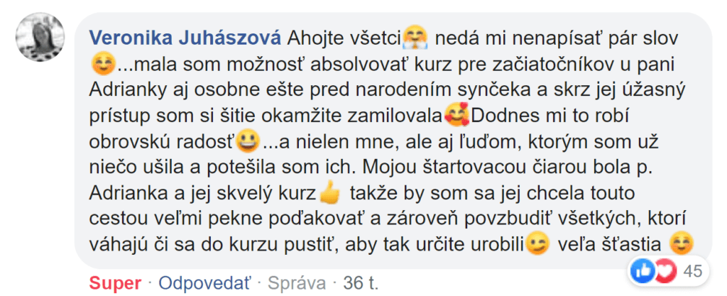 Recenzia od Veronika Juhászová